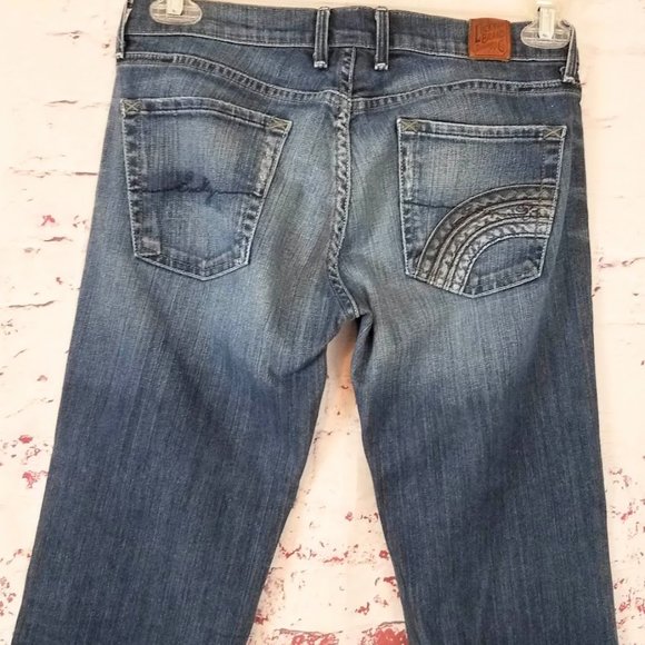 LUCKY BRAND Sundown Wide Leg Denim Jeans - Women's 8 - Picture 5 of 6